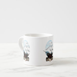 A Pirate Ship Espresso Cup