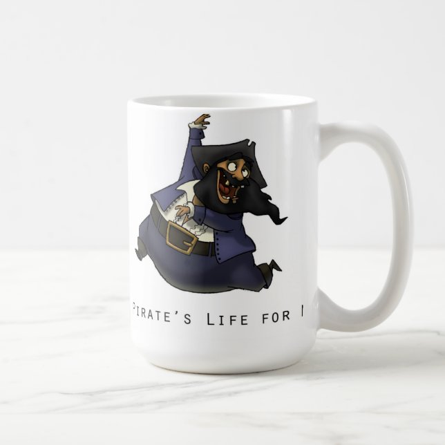 A Pirate's Life For Me Coffee Mug (Right)