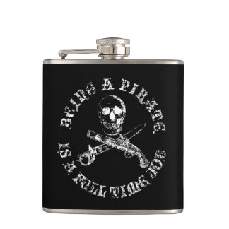 A Pirates Life fulltimeskullflask_7 Hip Flask