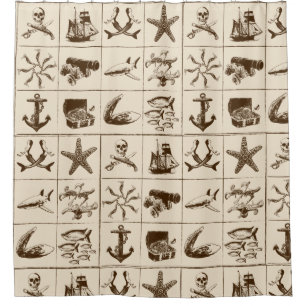 A Pirates Life showercurtain_3 Shower Curtain