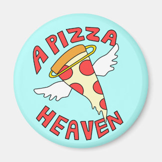 A Pizza Heaven Magnet