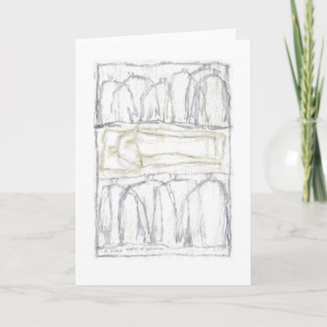 A place empty of separation by Mike Heseltine  Card (Front)