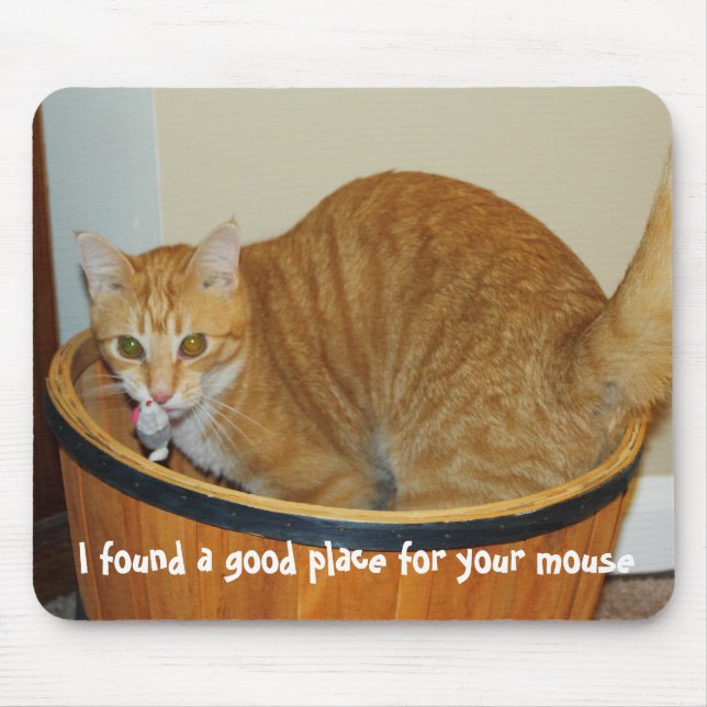 A place for your mouse pad (Front)