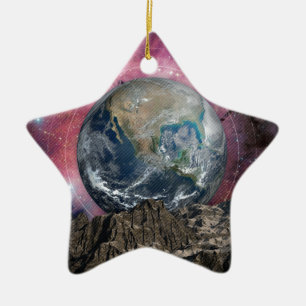 A Place In Space Ceramic Tree Decoration