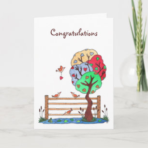 A Place to Hang your Heart, Congratulations Card