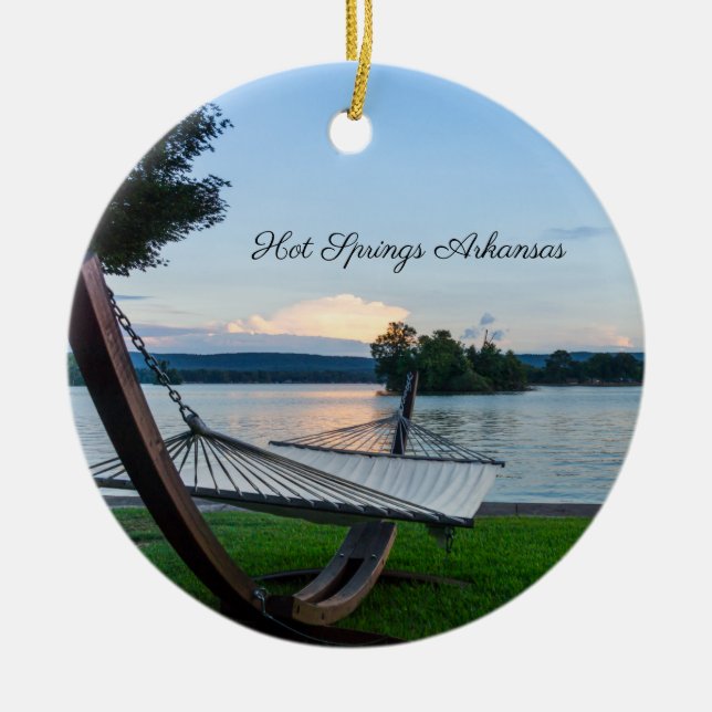 A Place To Relax Circle Ornament (Front)