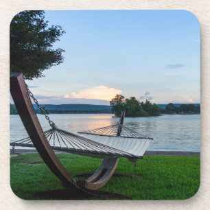 A Place To Relax Hard Plastic Coasters Set of 6