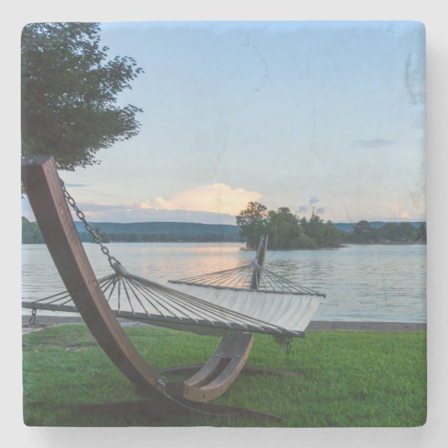 A Place To Relax Stone Coaster (Front)