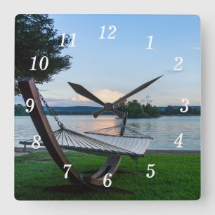A Place To Relax Wall Clock