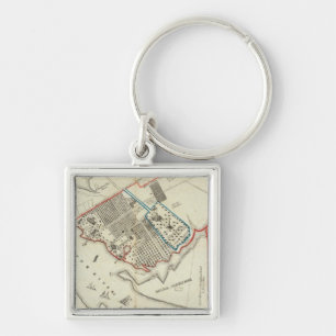 A Plan Of The Property Of The Hampton Normal Key Ring