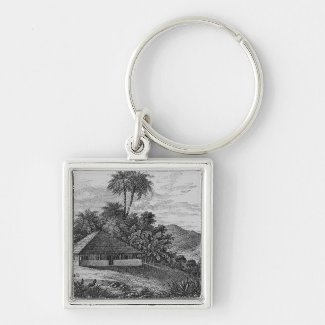 A Planter's House in Brazil Key Ring (Front)