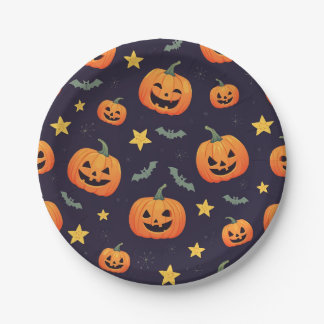 a plate for Halloween.