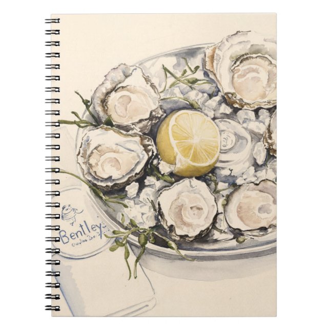 A Plate of Oysters 2012 Notebook (Front)
