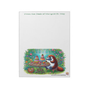 A Platypus in His Garden Notepad