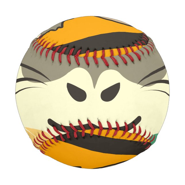 A playful and funny hamster baseball (Back)