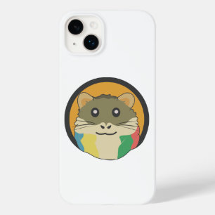 A playful and funny hamster Case-Mate iPhone 14 plus case