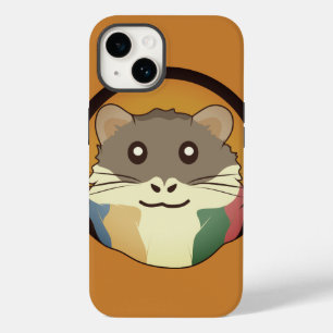 A playful and funny hamster Case-Mate iPhone 14 case