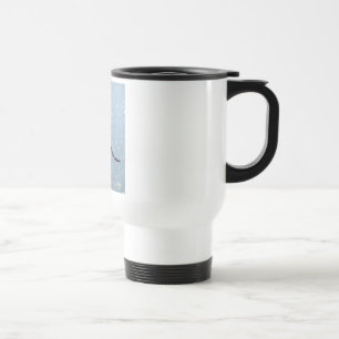 "A Playful Puffin" Plastic Travel Mug