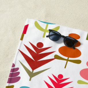 A Plethora of Flowers  Beach Towel