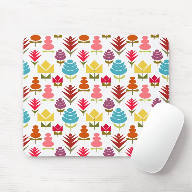 A Plethora of Flowers  Mouse Pad (With Mouse)