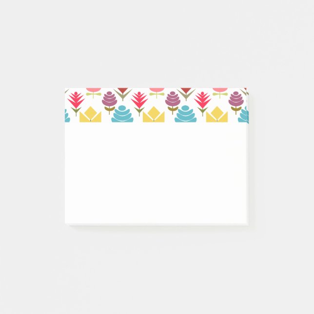 A Plethora of Flowers  Post-it Notes (Front)