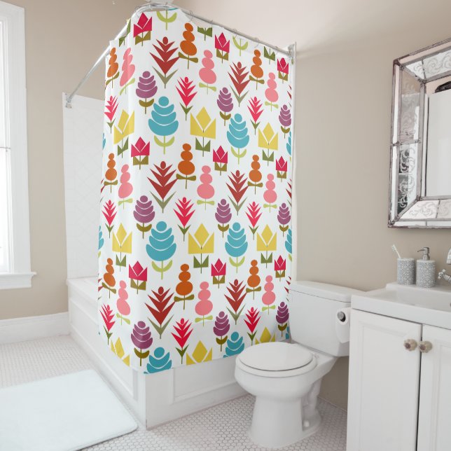 A Plethora of Flowers  Shower Curtain (In Situ)