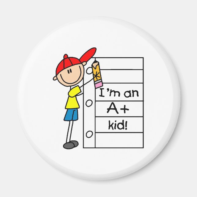 A Plus Kid Magnet (Front)