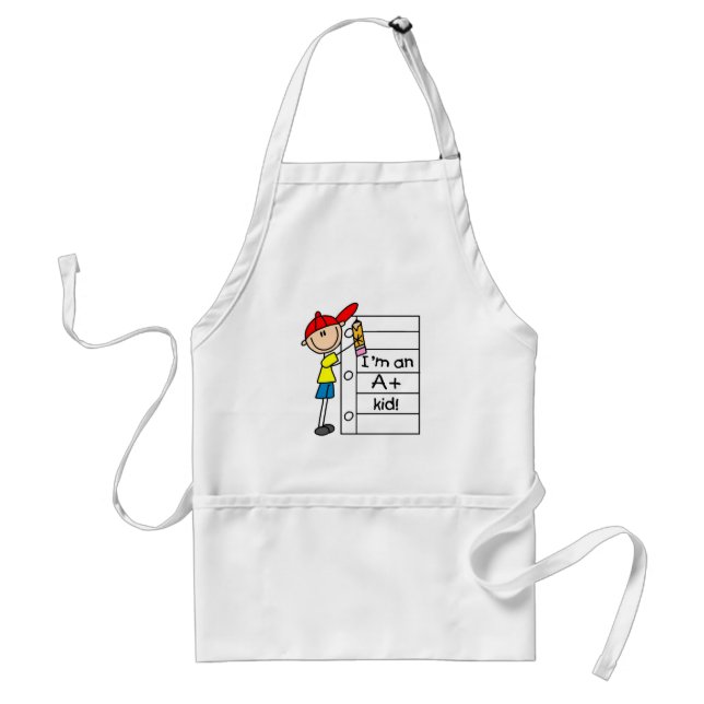 A Plus Kid Standard Apron (Front)