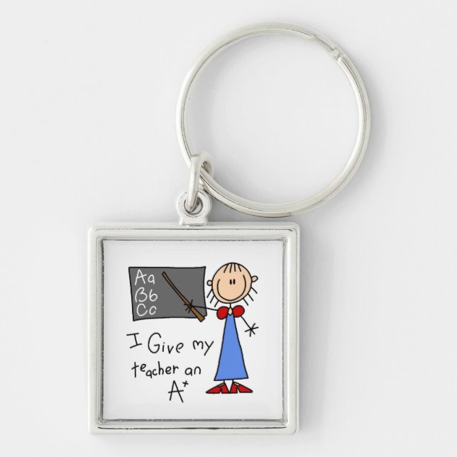 A Plus Teacher Key Ring (Front)