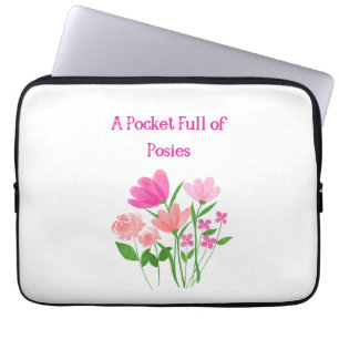 A Pocket Full of Posies Laptop Sleeve