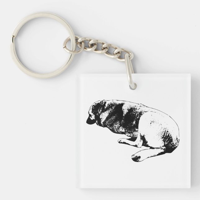 A Pocket of Stillness Key Ring (Front)