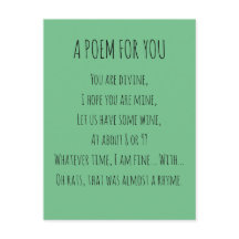 A Poem For You
