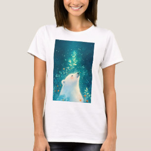 A Polar Bear Tranquil Night T-Shirt