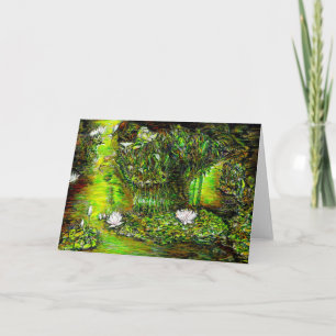 A Pond with Unpure Thoughts Card