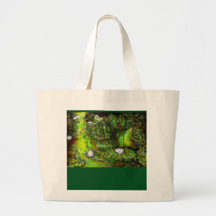 A Pond with Unpure Thoughts Large Tote Bag
