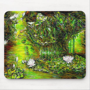 A Pond with Unpure Thoughts Mouse Pad