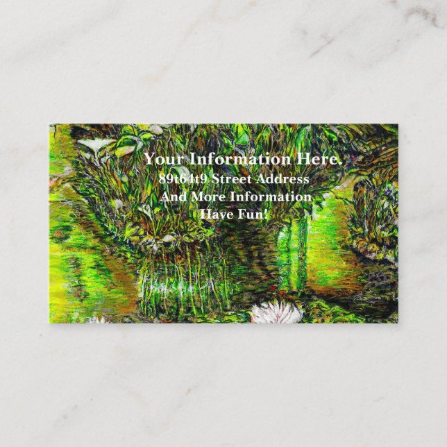 A Pond with Unpure Thoughts Referral Card (Front)