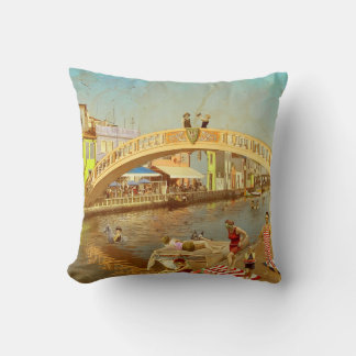A Ponte dos Carcavelos. Aveiro (Portugal) Cushion