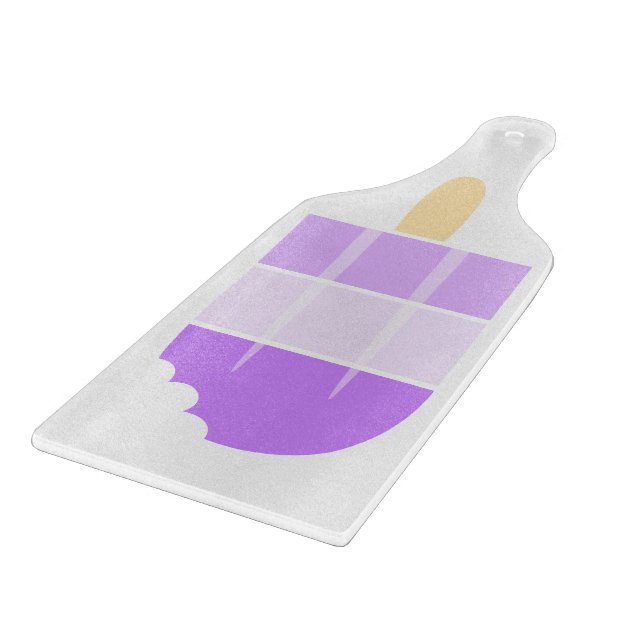 A Pop of Cool Cutting Board (Corner)