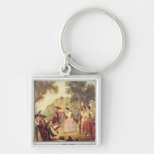 A Popular Dance Key Ring