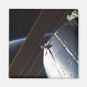 A portion of the International Space Station Magnet