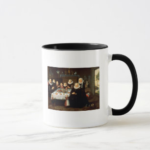 A Portrait of a Family saying Grace Before a Meal Mug
