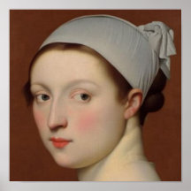 A Portrait of a Young Woman Classical Style