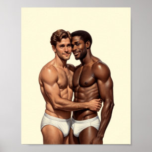 A Portrait of United Masculinity Poster