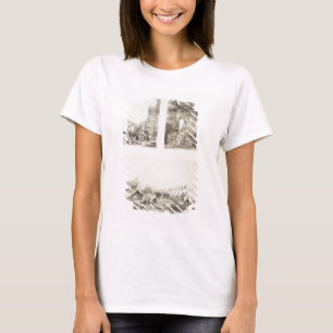 A Portuguese Church and a Chinese Street at Macao, T-Shirt