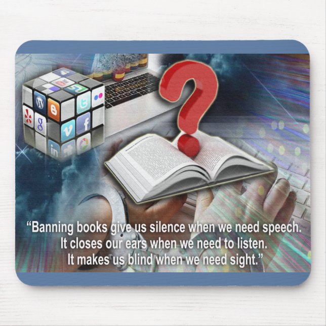 A positive uplifting reminder Quote Mouse Pad (Front)