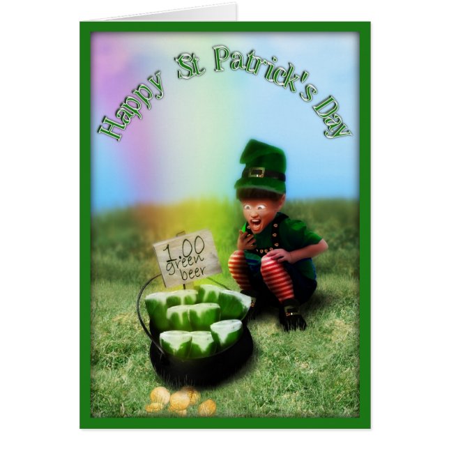 A Pot O' Beer at the of the Rainbow! (Front)