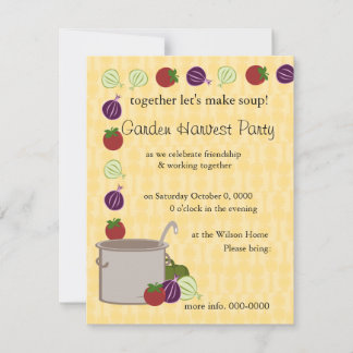 A Pot Of Soup Invitation