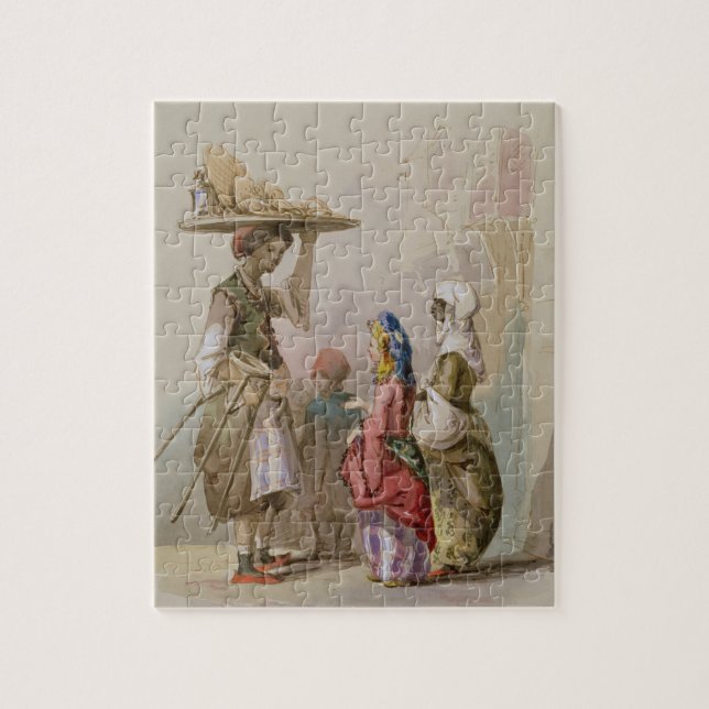 A pot seller, c.1855 jigsaw puzzle (Vertical)