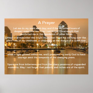 A Prayer Bright San Diego Posters